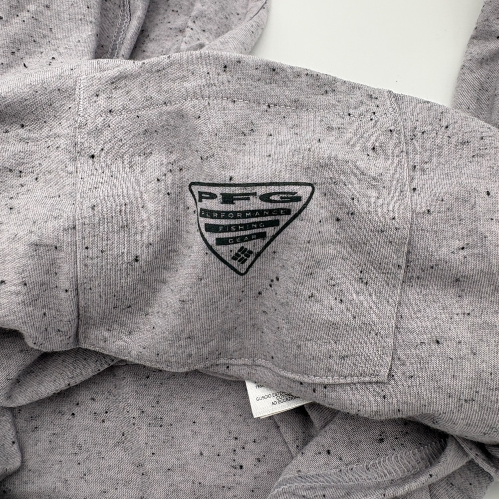 NWT Columbia Mens Small Gray PFG Uncharted Neps Fishing Outdoor Hoodie - Picture 8 of 10
